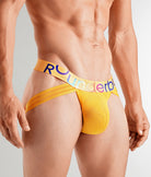 Rounderbum Transparent Pride Dual Tech Jockstrap Orange