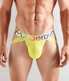 Rounderbum Transparent Pride Dual Tech Jockstrap Yellow