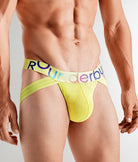 Rounderbum Transparent Pride Dual Tech Jockstrap Yellow