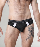 Timoteo Letterman Brief Black