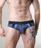 Timoteo Letterman Brief Blue