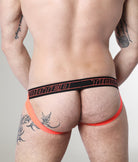 Timoteo Letterman Jockstrap Pink