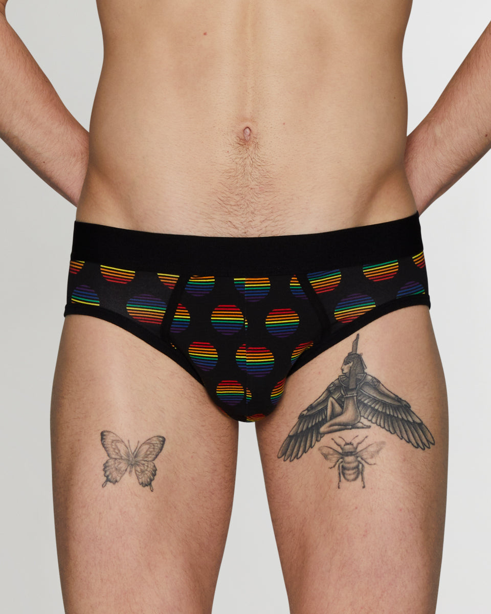 Unsimply Stitched Pride Polka Dot Brief Unsimply Stitched Pride Polka Dot Brief Pride-colors