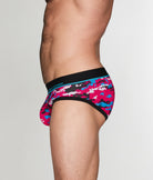 Unsimply Stitched Digital Camo Brief Unsimply Stitched Digital Camo Brief Pink-camo