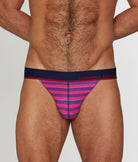 Unsimply Stitched Safety Stripe Jock Unsimply Stitched Safety Stripe Jock Pink-purple