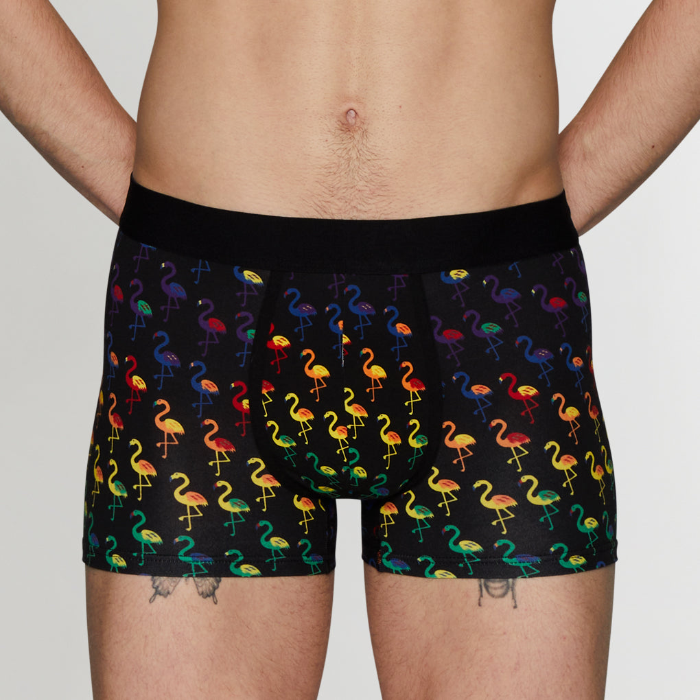 Unsimply Stitched Pride Flamingos Trunk Unsimply Stitched Pride Flamingos Trunk Pride-colors