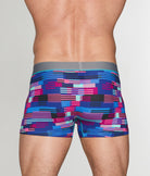 Unsimply Stitched Hatch Stripe Trunk Unsimply Stitched Hatch Stripe Trunk Blue