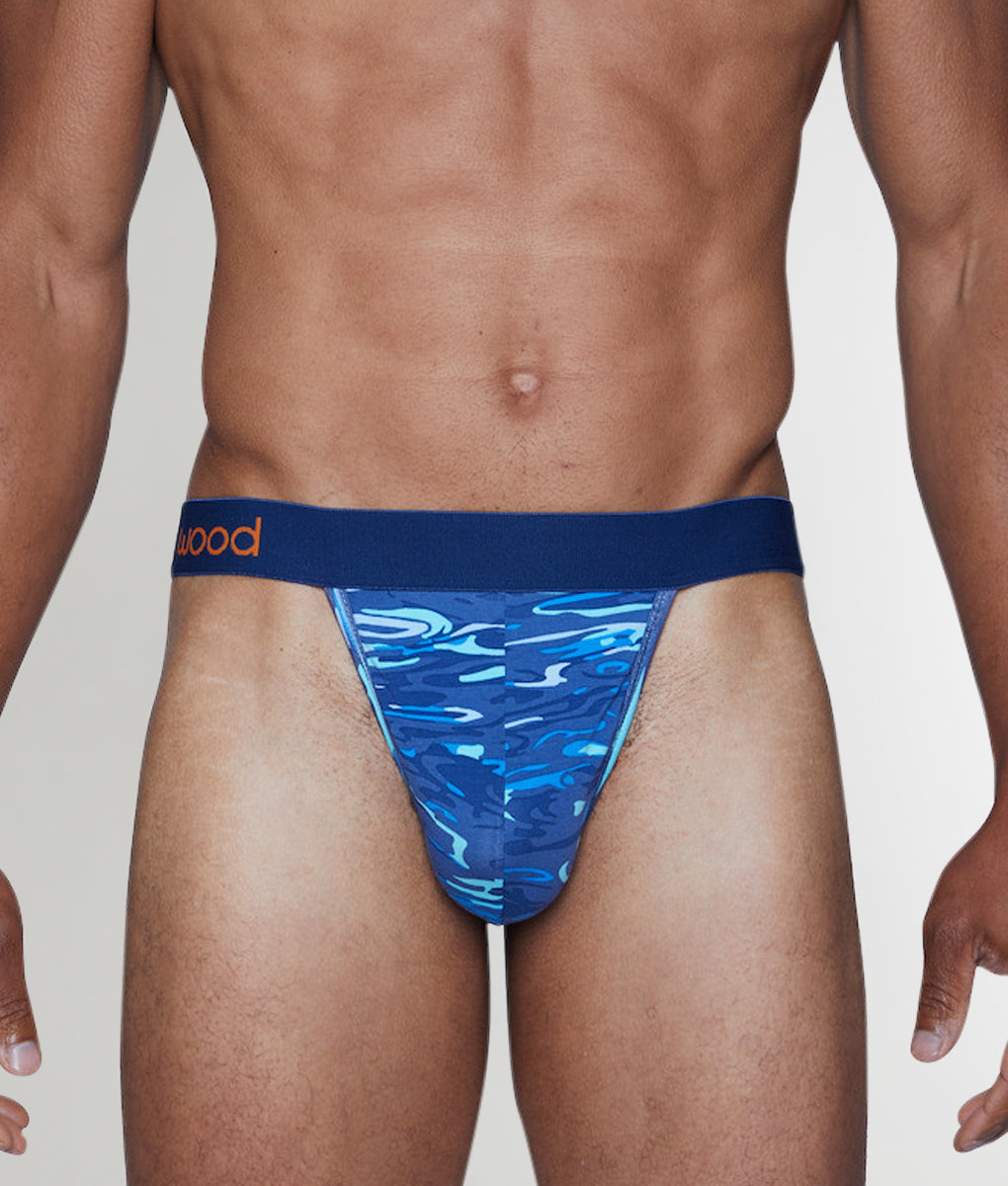 Wood Thong Blue-liquid