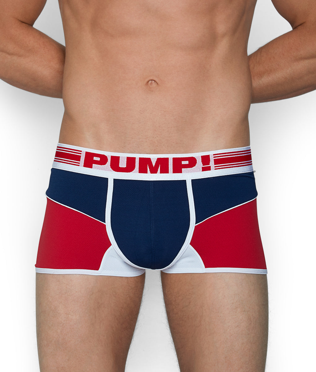 PUMP! Academy Free-Fit Boxer PUMP! Academy Free-Fit Boxer Red-white-navy