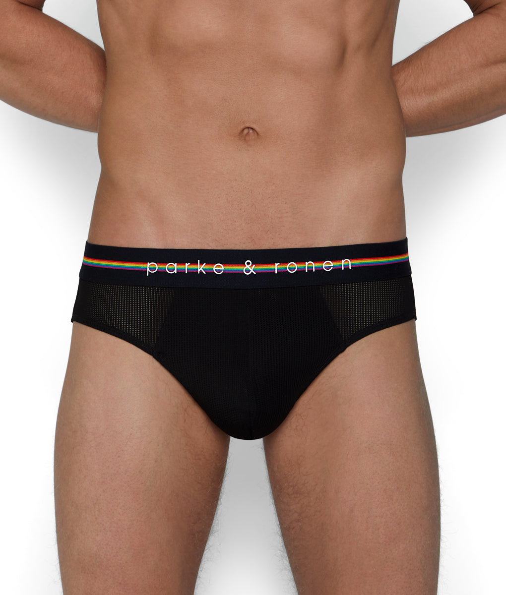 Parke & Ronen Pride Brief Parke & Ronen Pride Brief Black