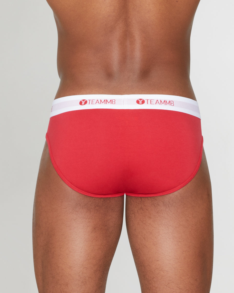 Teamm8 Super Low Brief Teamm8 Super Low Brief Tango-red