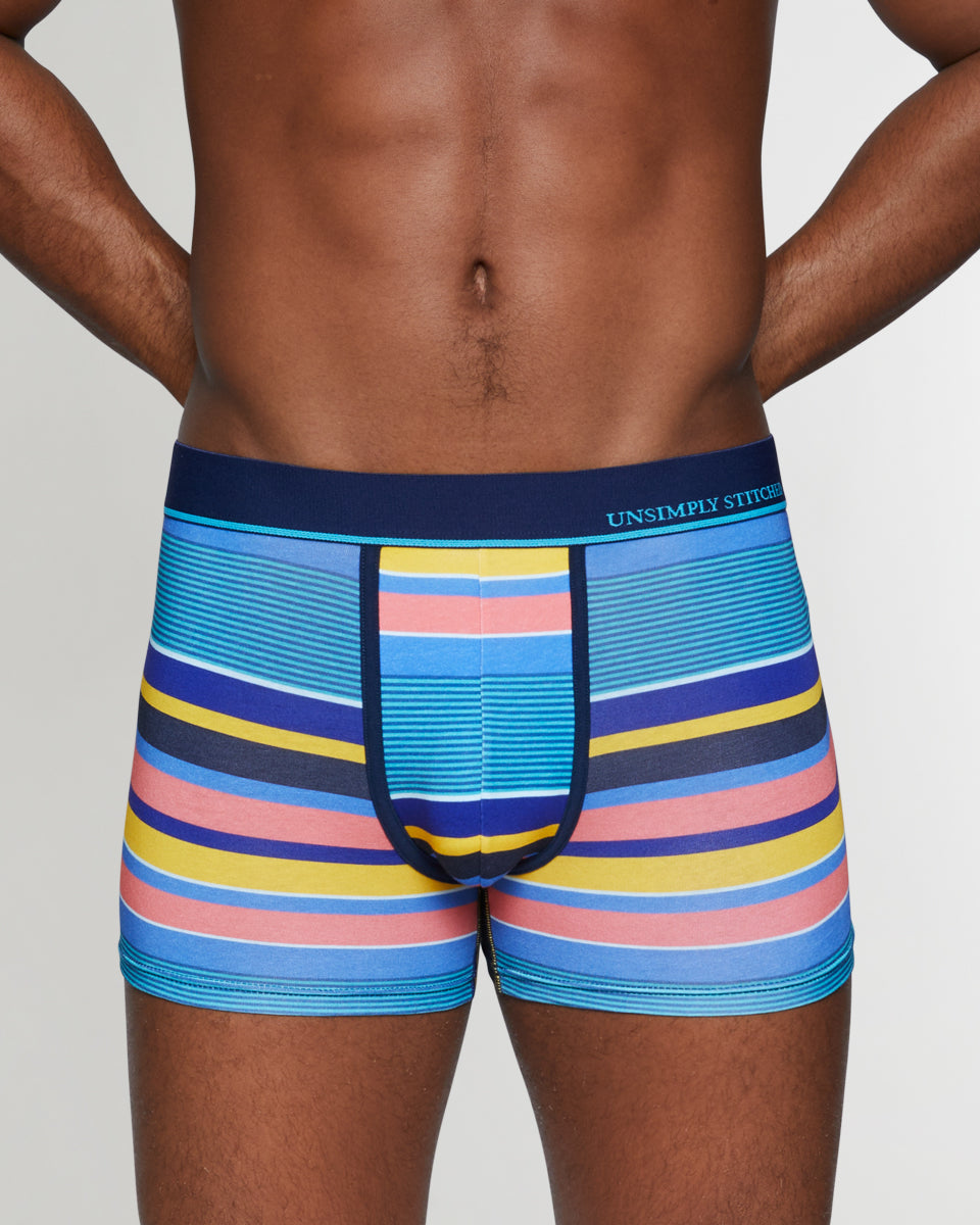 Unsimply Stitched Old School Stripe Trunk Unsimply Stitched Old School Stripe Trunk Blue-stripe