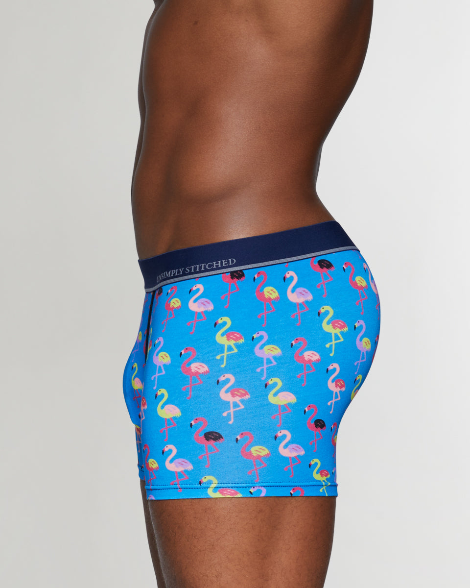 Unsimply Stitched Flamingo Trunk Unsimply Stitched Flamingo Trunk Blue-flamingo