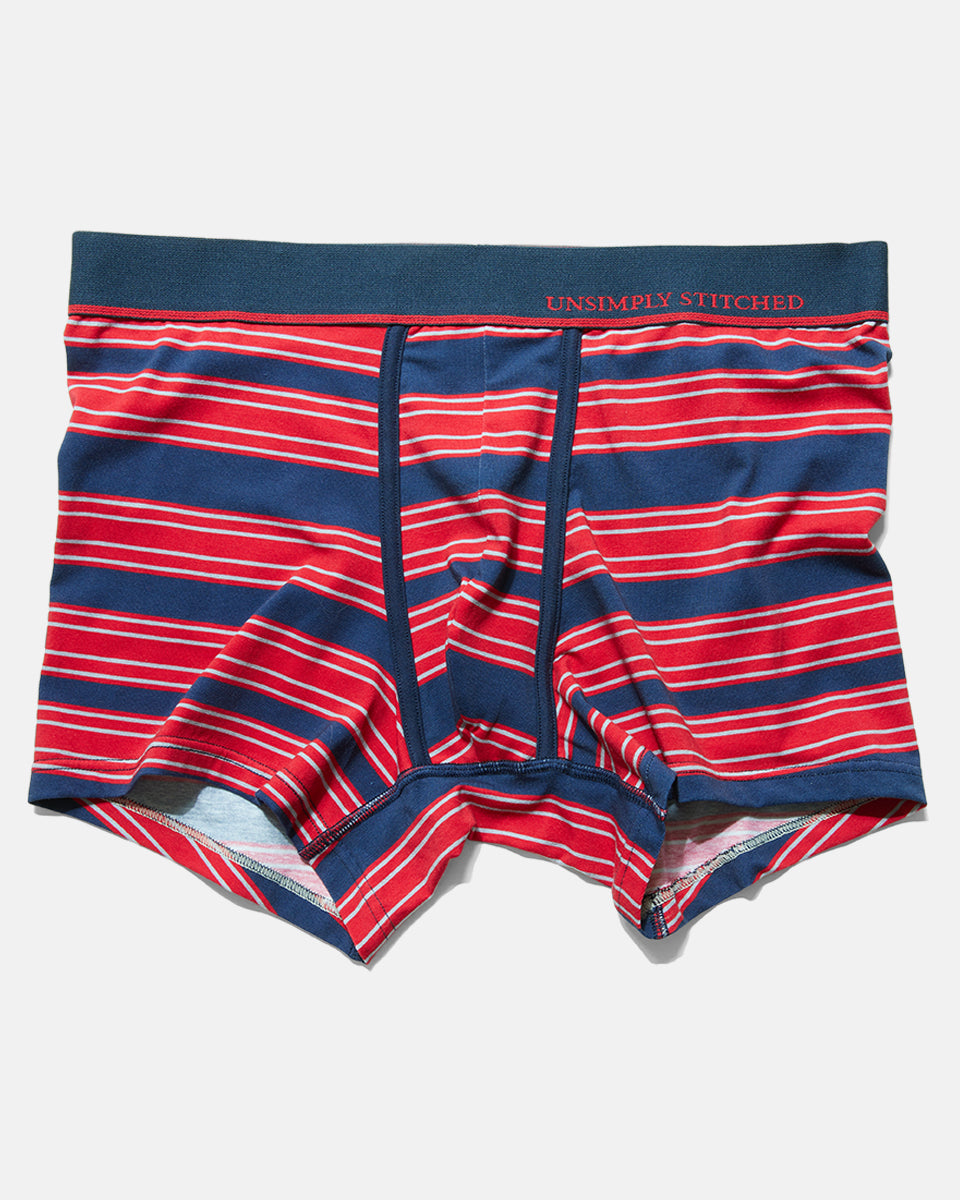 Unsimply Stitched Century Stripe Trunk Unsimply Stitched Century Stripe Trunk Red-multi