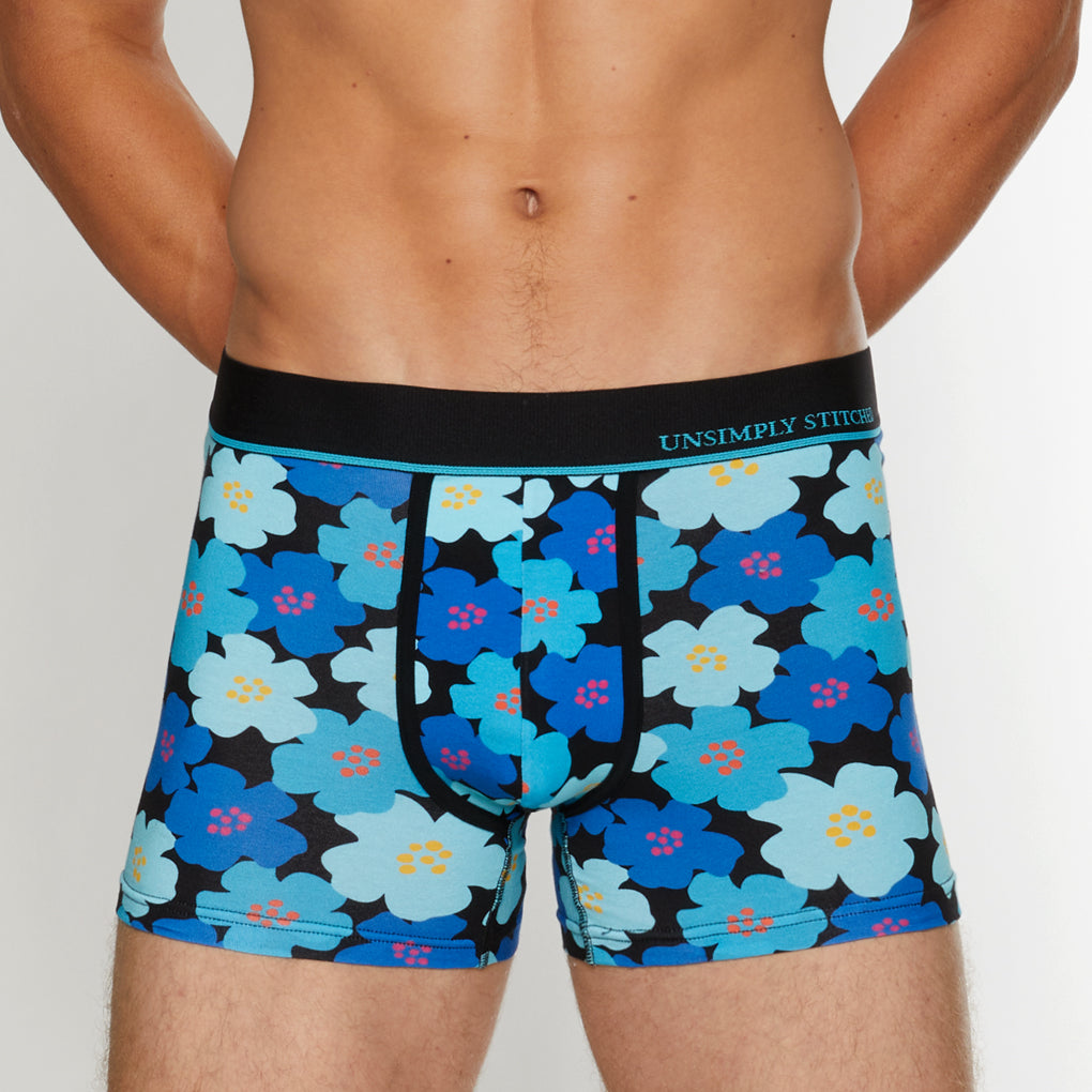 Unsimply Stitched Floral Futures Trunk Unsimply Stitched Floral Futures Trunk Blue-black