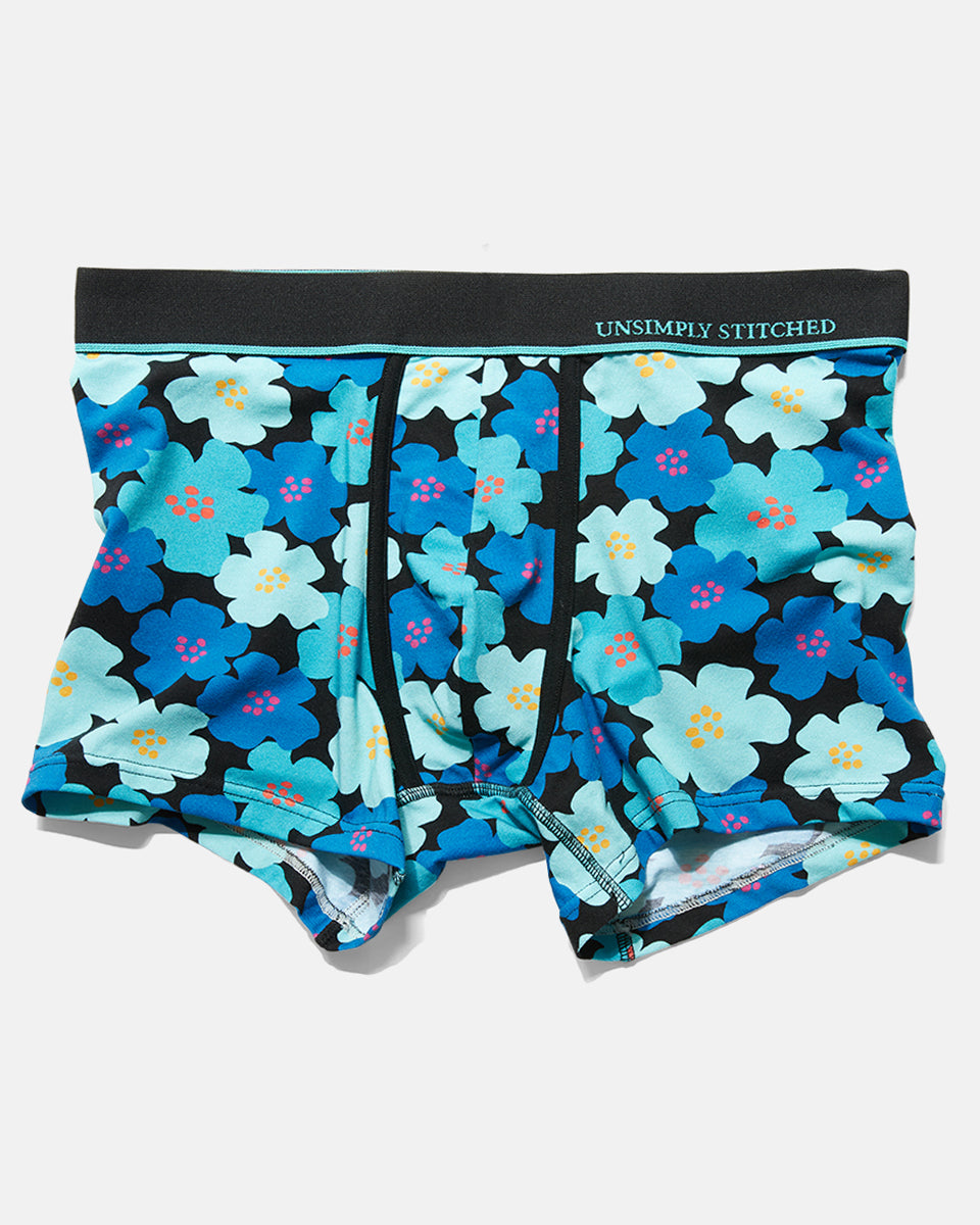 Unsimply Stitched Floral Futures Trunk Unsimply Stitched Floral Futures Trunk Blue-black