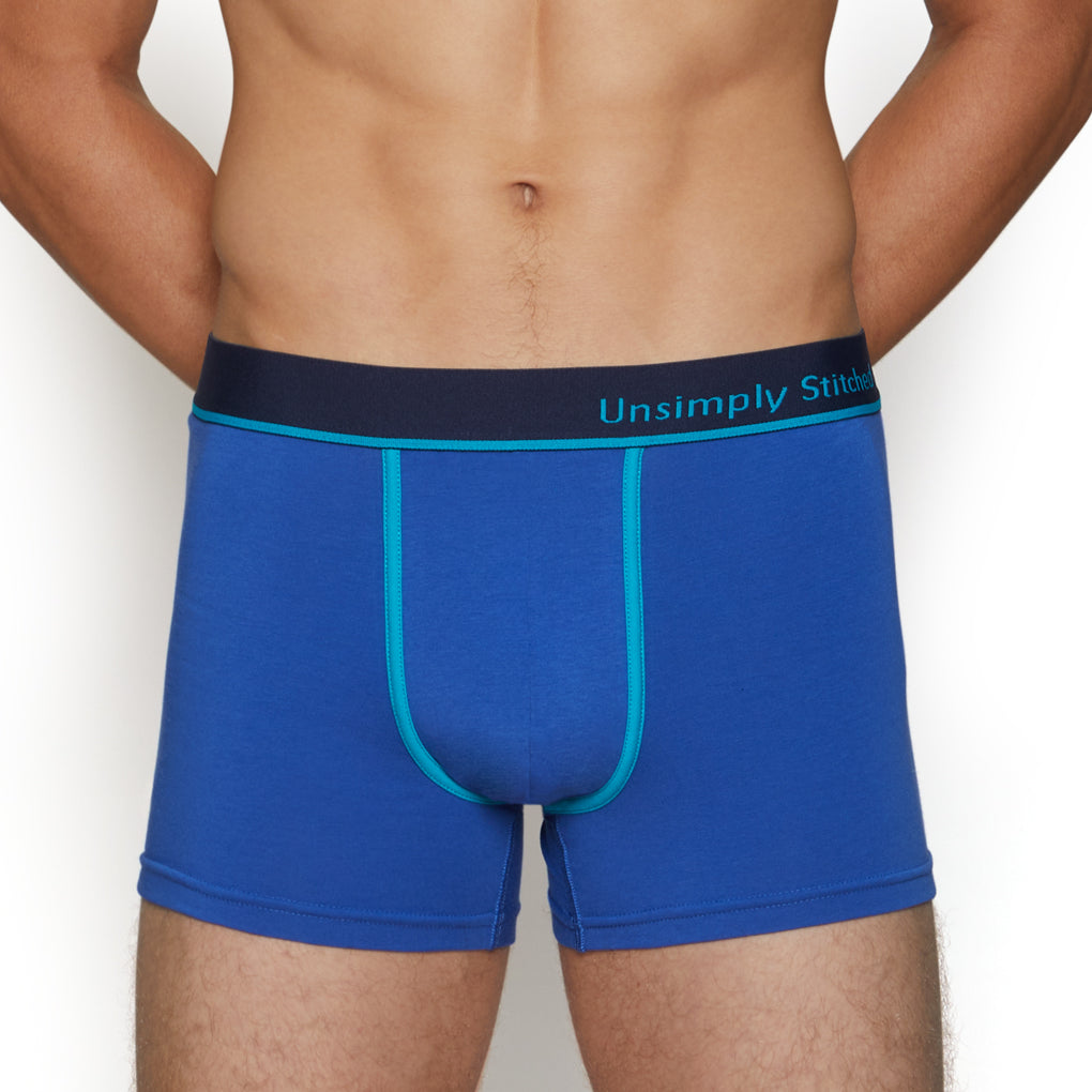 Unsimply Stitched Solid Trunk Unsimply Stitched Solid Trunk Surf-the-web-blue