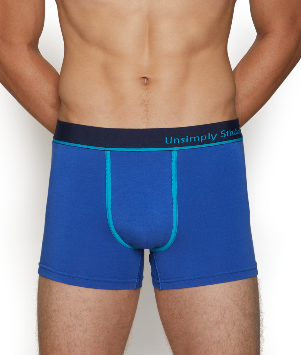 Unsimply Stitched Solid Trunk Unsimply Stitched Solid Trunk Surf-the-web-blue