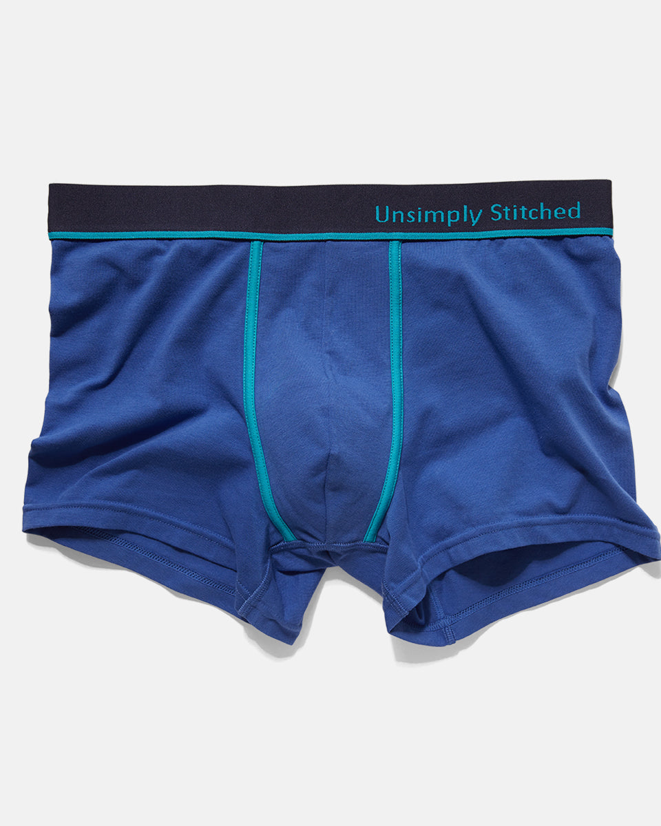 Unsimply Stitched Solid Trunk Unsimply Stitched Solid Trunk Surf-the-web-blue