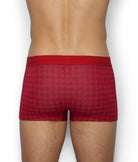 Wood Trunk Wood Trunk Red-houndstooth
